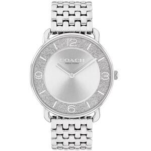 COACH Women's Silver Elliot Stainless Steel Watch 36mm